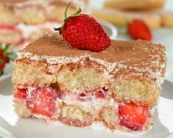 Tiramisú de Fresa